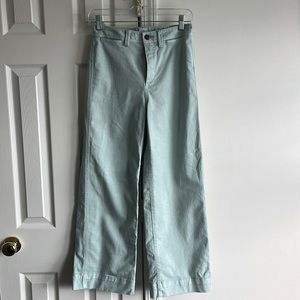 Gap high rise wide leg crop